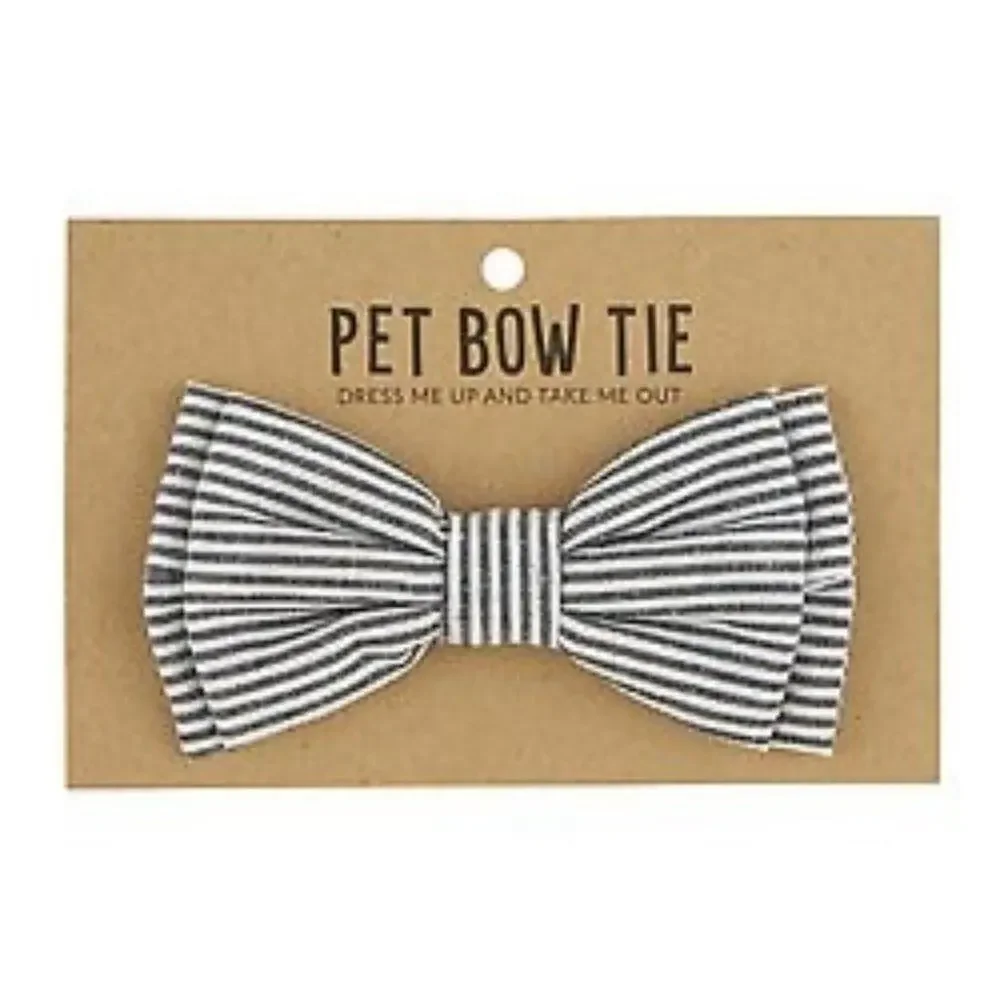 ❤️NWT❤️ Pet Bow Ties - Grey Stripe